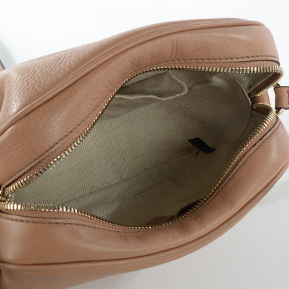 Gucci Pebbled Calfskin Small Soho Disco Bag Rose Beige 6 of 10