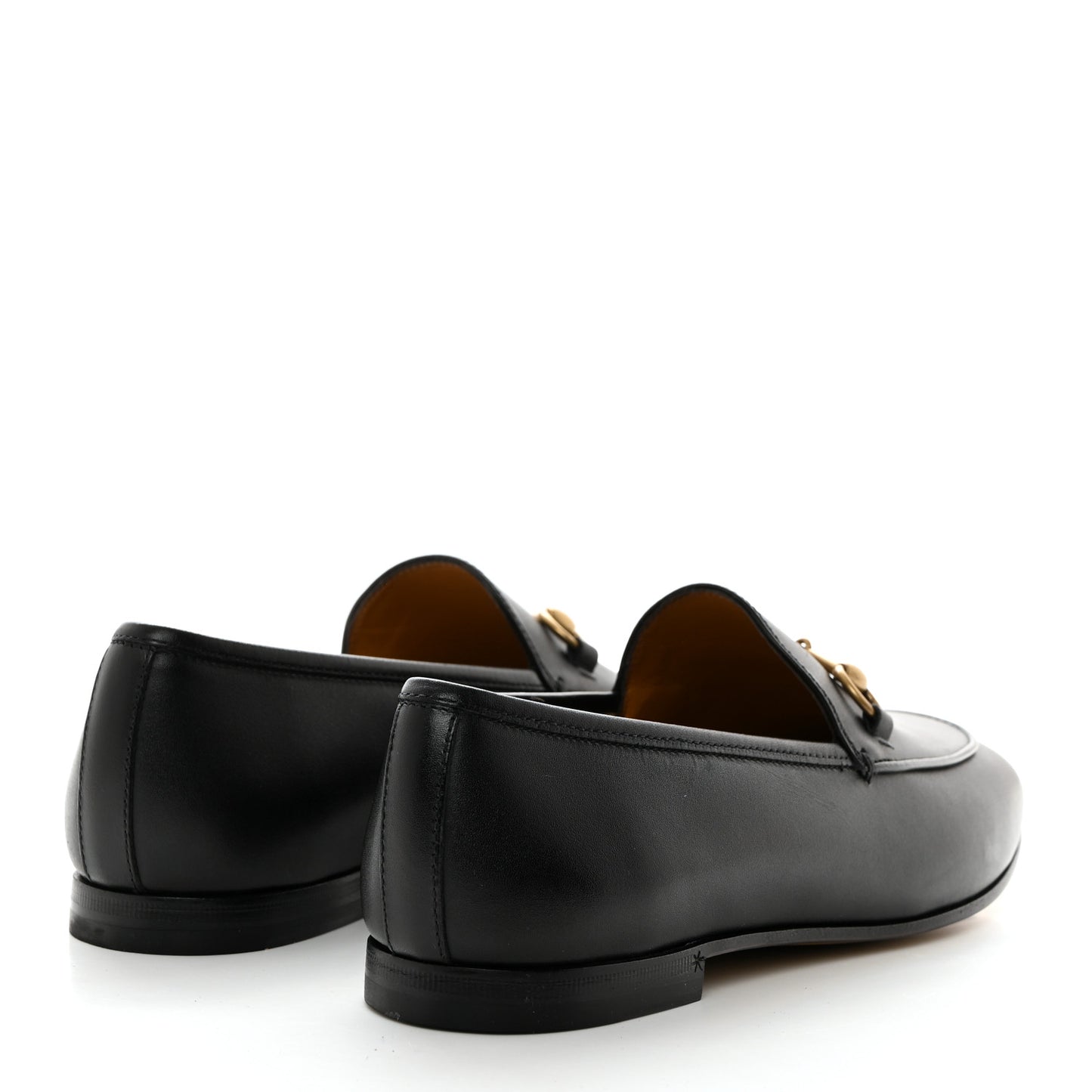 Calfskin Womens Jordaan Loafers 38.5 Black