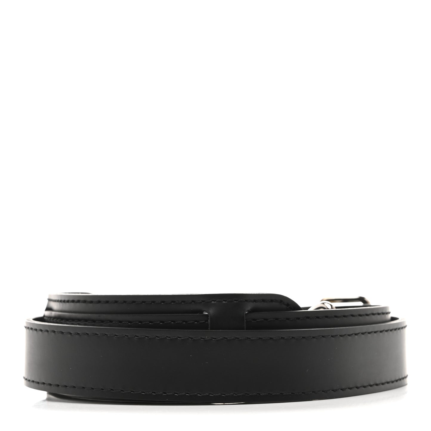 Calfskin Adjustable Keepall Bandouliere Shoulder Strap Black