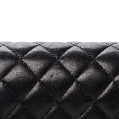 Chanel Lambskin Quilted Medium Westminster Pearl Flap Black 11 of 14