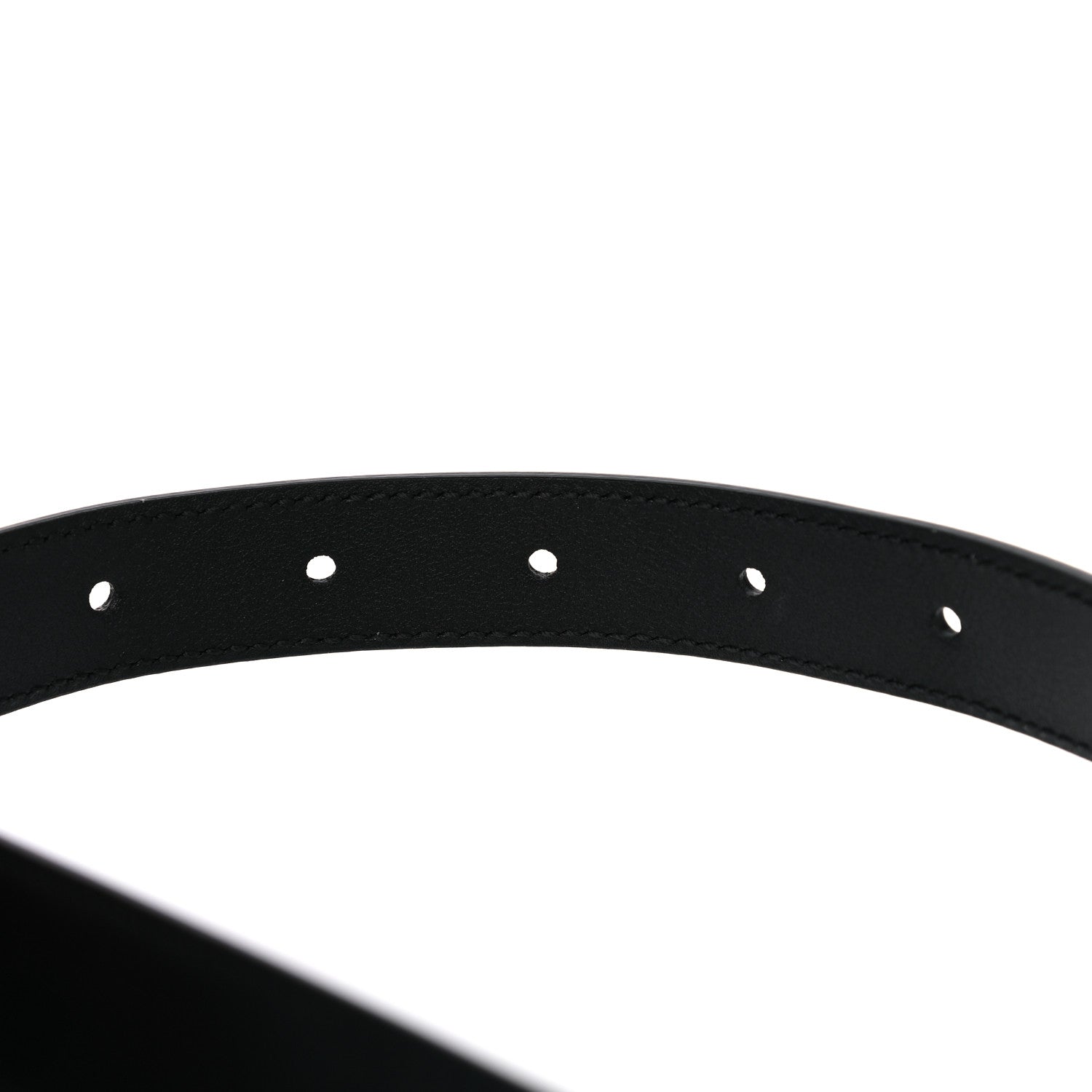 Gucci Plutone Calfskin Double G 20mm Belt 80 32 Black 4 of 4