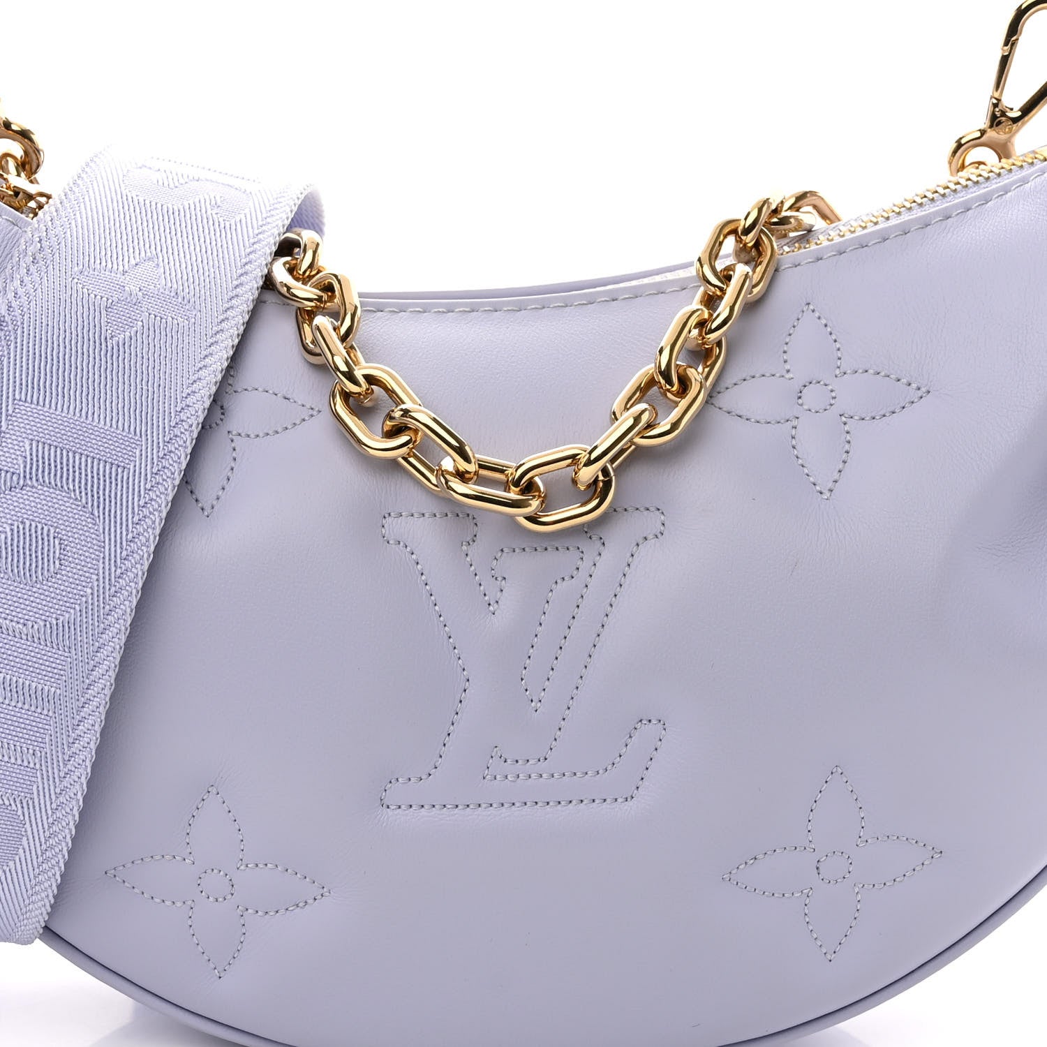 Louis Vuitton Calfskin Bubblegram Over The Moon Lilas 7 of 9