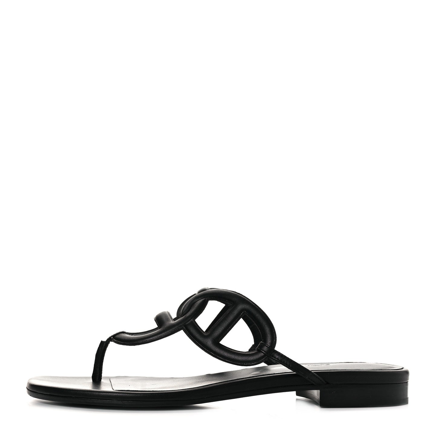 Nappa Womens Beach Sandals 41 Black