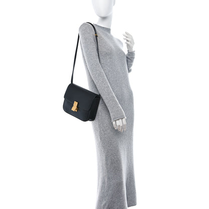 Celine Box Calfskin Medium Classic Box Flap Bag Black 2 of 13