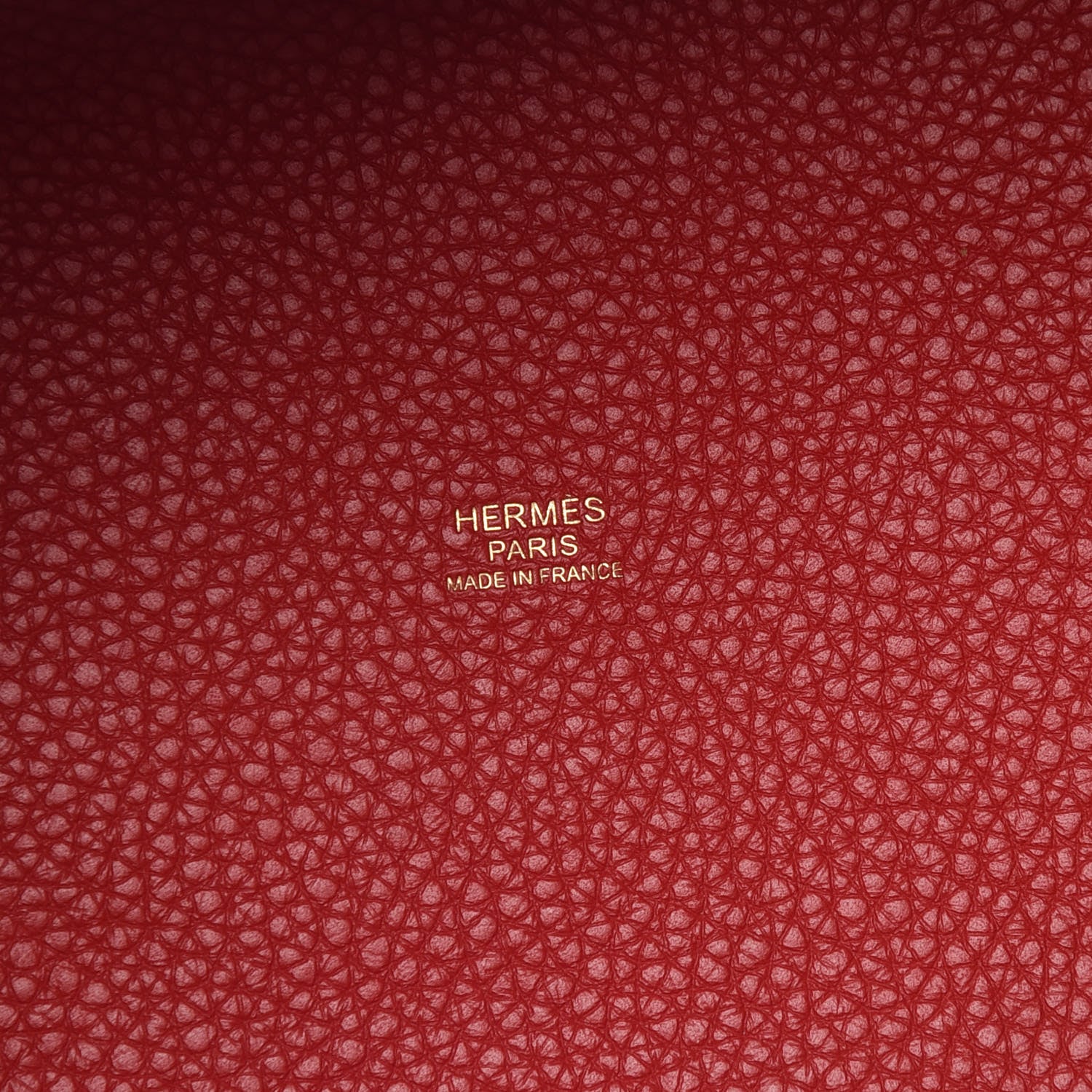 Hermes Taurillon Clemence Picotin Lock 22 MM Rouge Casaque 6 of 12