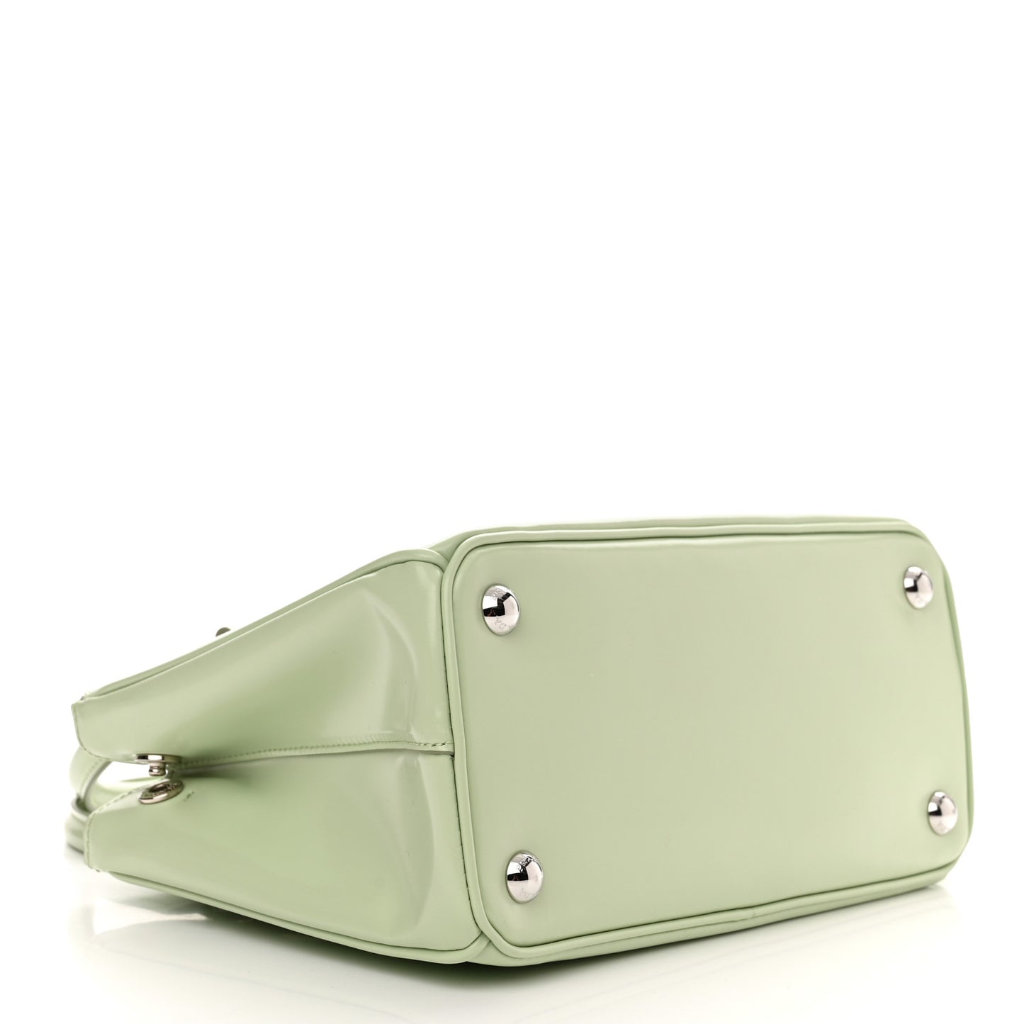 Spazzolato Small Galleria Double Zip Tote Acqua