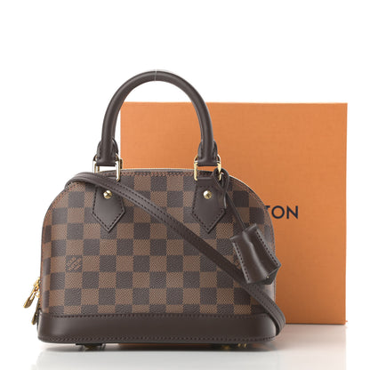 Louis Vuitton Damier Ebene Alma BB 11 of 11
