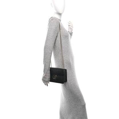 Gucci Dollar Calfskin Small Interlocking G Shoulder Bag Black 2 of 10