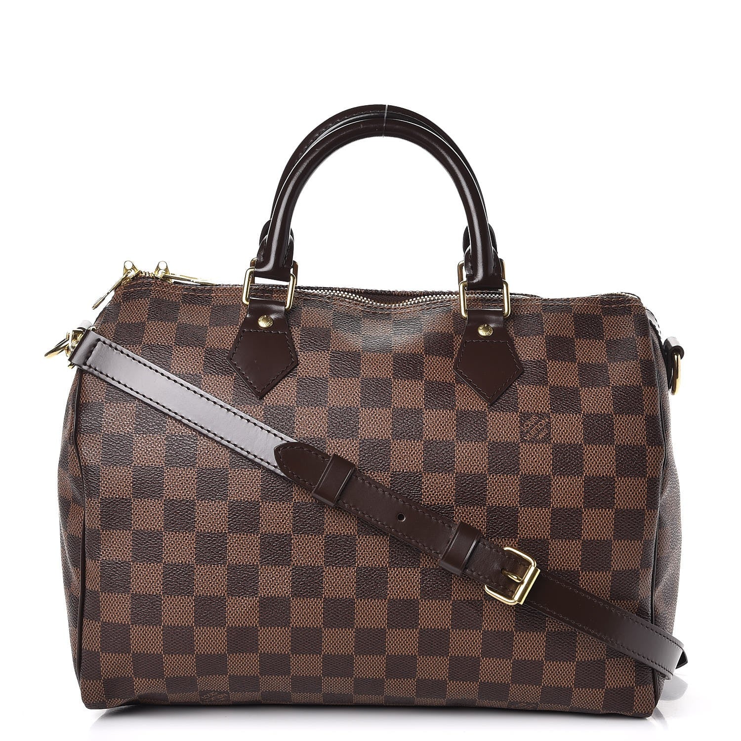 Louis Vuitton Damier Ebene Speedy Bandouliere 30 1 of 9