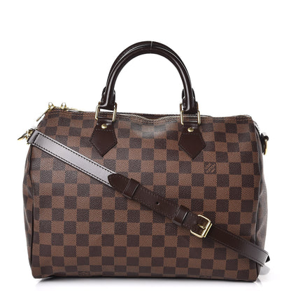 Louis Vuitton Damier Ebene Speedy Bandouliere 30 1 of 9