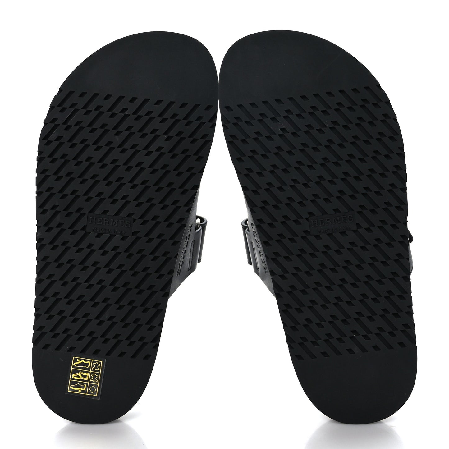 Calfskin Womens Chypre Sandals 35.5 Black