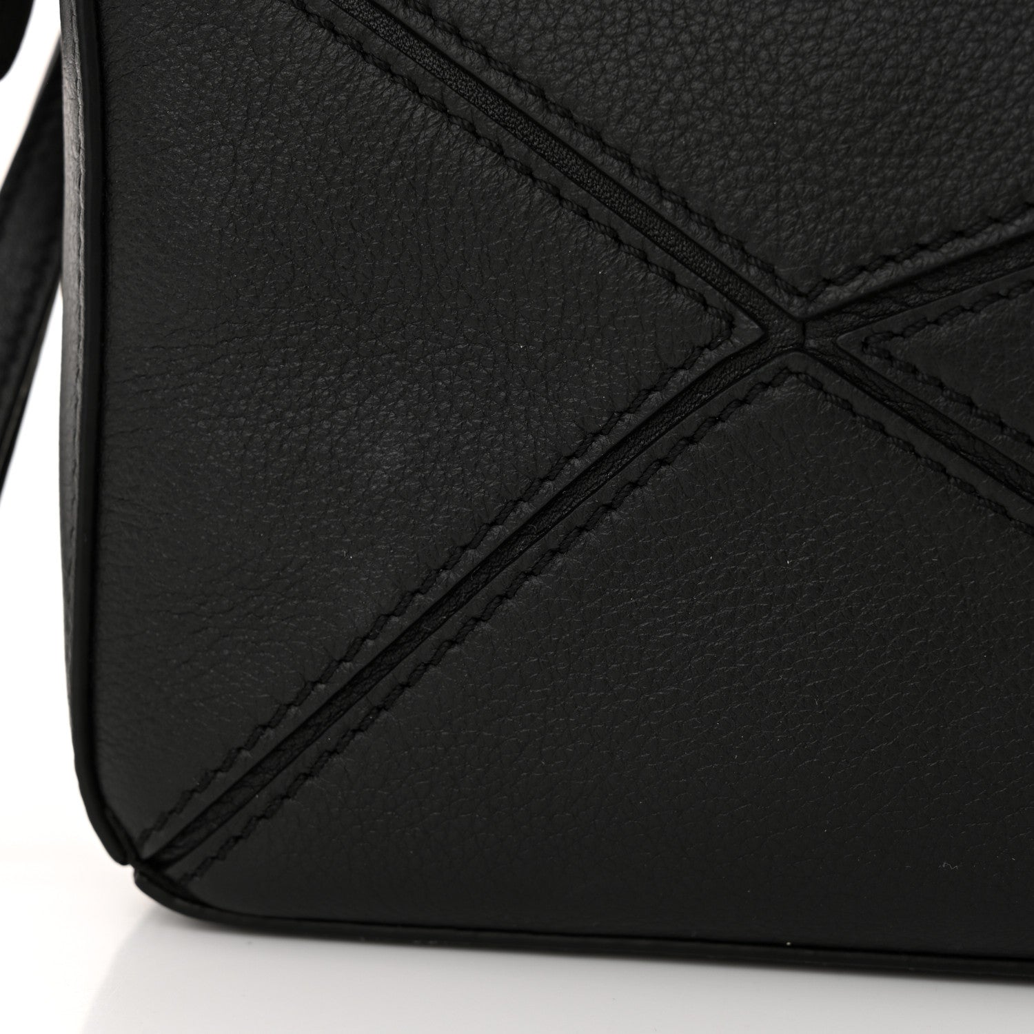 Loewe Calfskin Mini Puzzle Bag Black 12 of 13