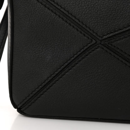 Loewe Calfskin Mini Puzzle Bag Black 12 of 13