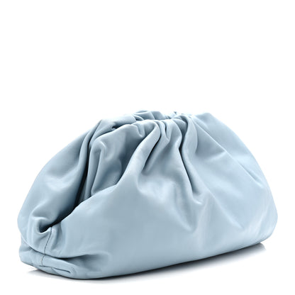 Bottega Veneta Smooth Butter Calf The Pouch Oversized Clutch Ice 3 of 10