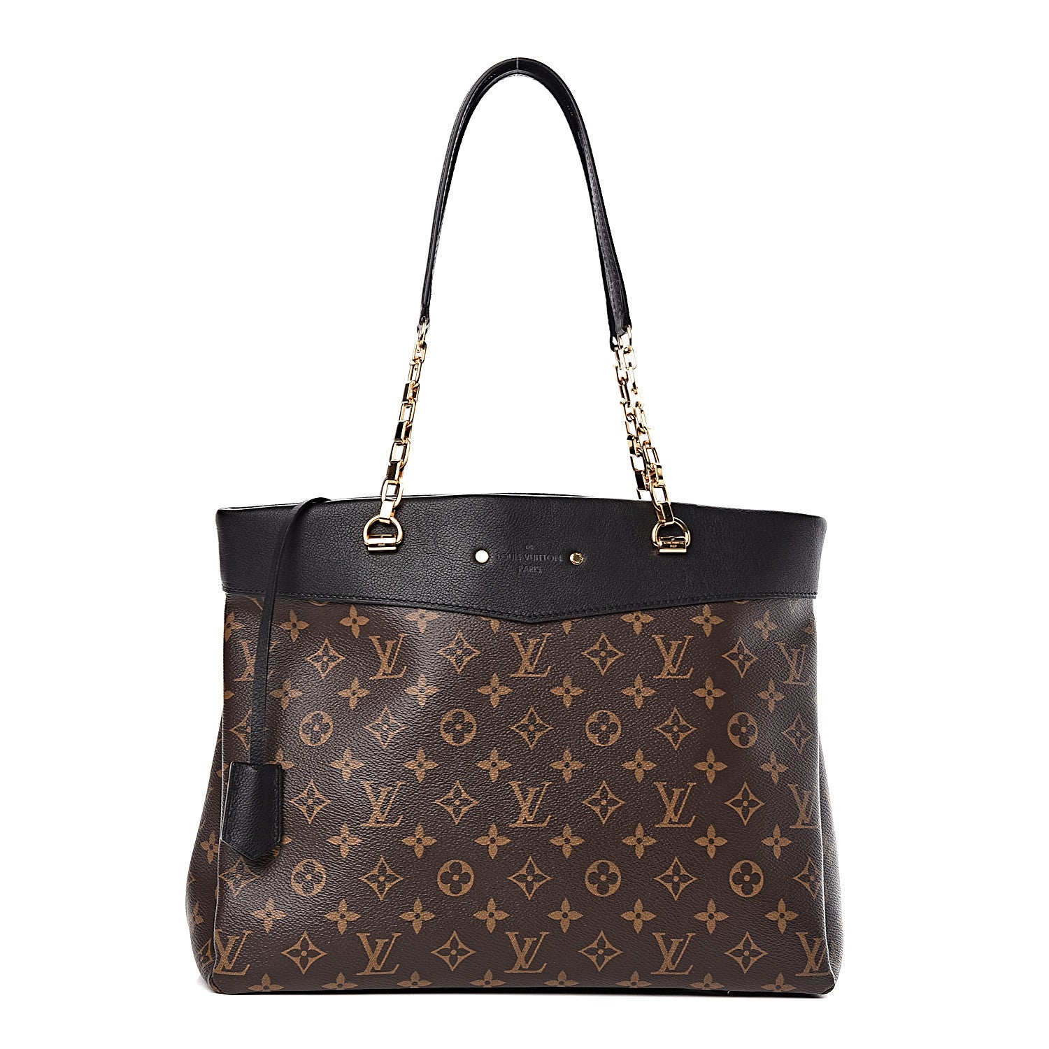 Louis Vuitton Monogram Pallas Shopper Black 1 of 9