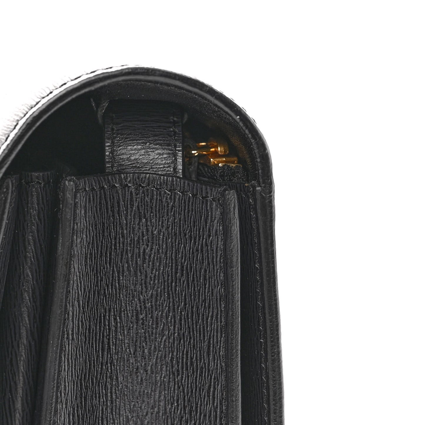 Liege Calfskin Medium Classic Box Flap Bag Black