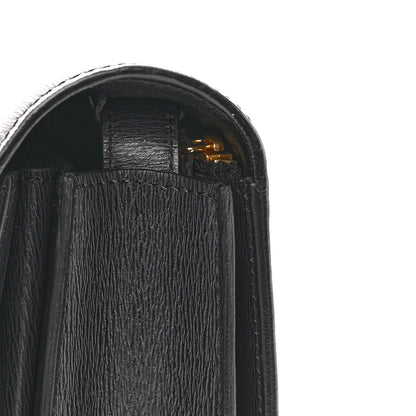 Celine Liege Calfskin Medium Classic Box Flap Bag Black 11 of 11