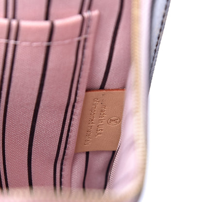 Louis Vuitton Monogram Neverfull MM GM Pochette Rose Ballerine 7 of 9