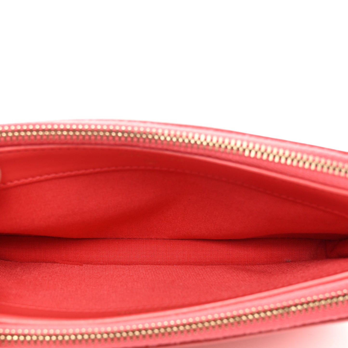 Caviar Quilted CC Filigree Clutch With Chain Pink