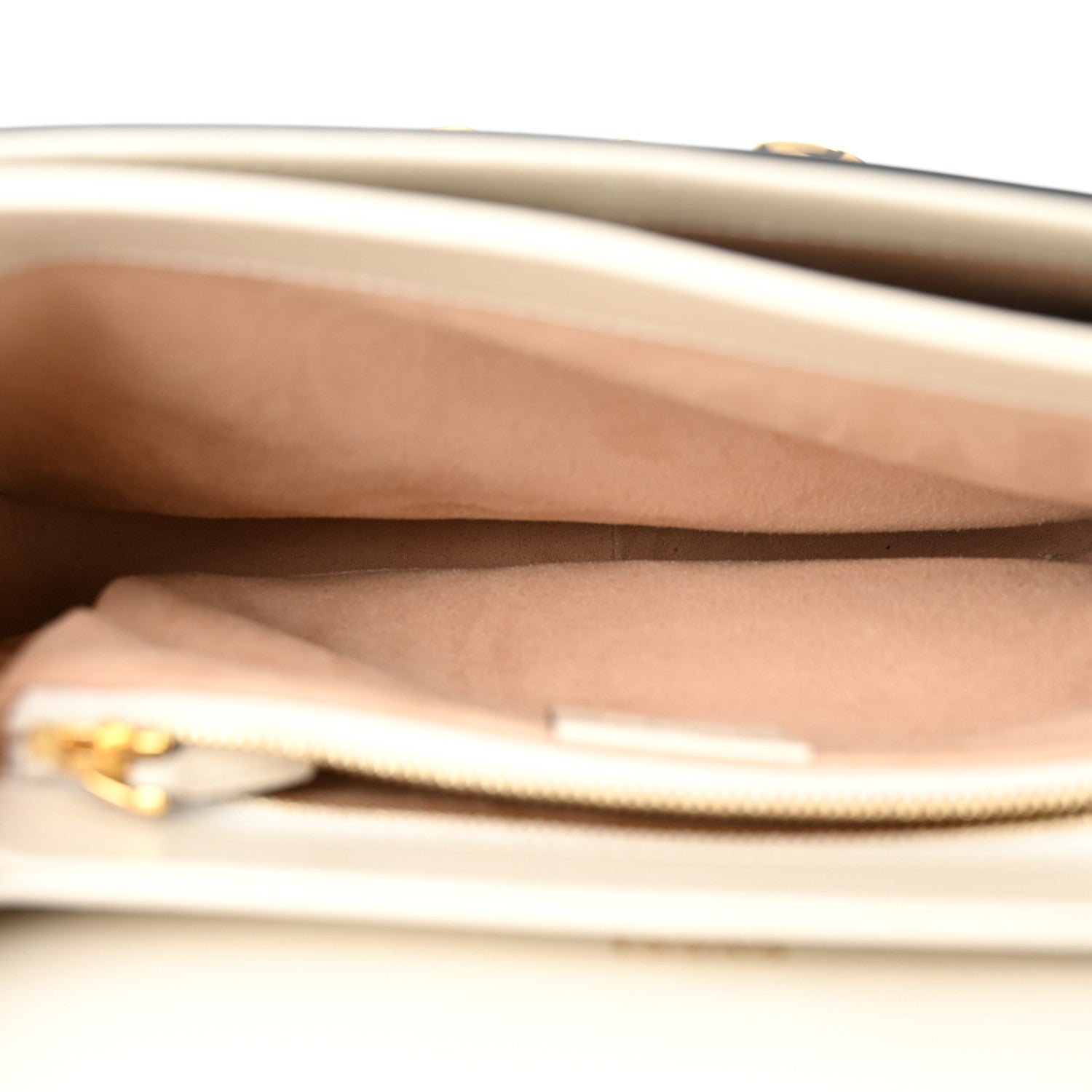 Gucci GG Supreme Monogram Horsebit 1955 Shoulder Bag Beige Mystic White 5 of 12