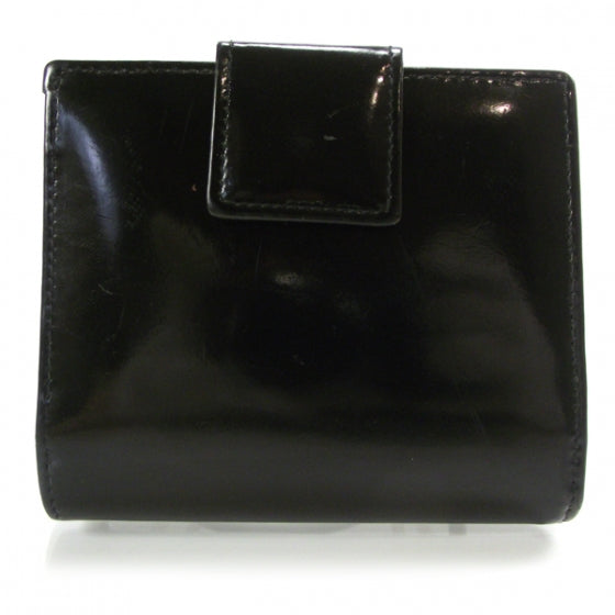 Prada Spazzolato French Wallet Black 2 of 8