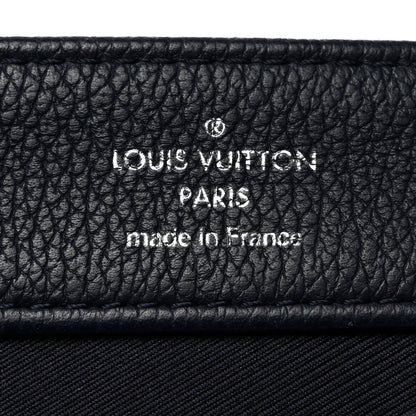 Louis Vuitton Calfskin Lockme II Chain Bag BB Marine Rouge 6 of 9