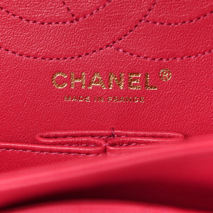 Chanel Caviar Chevron Quilted 2.55 Reissue 226 Flap Fuchsia 6 of 11
