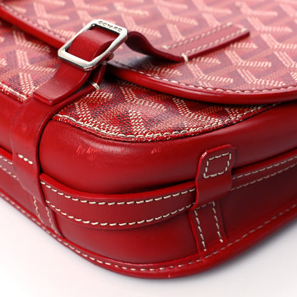 Goyard Goyardine Belvedere PM Messenger Bag Red 8 of 9