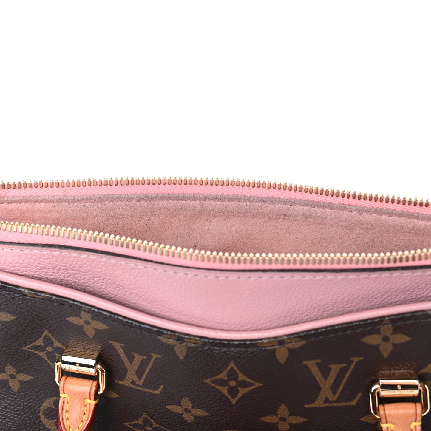 Monogram Pallas Rose Ballerine