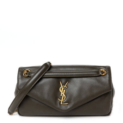 Saint Laurent Plunged Lambskin Calypso Light Musk 1 of 11