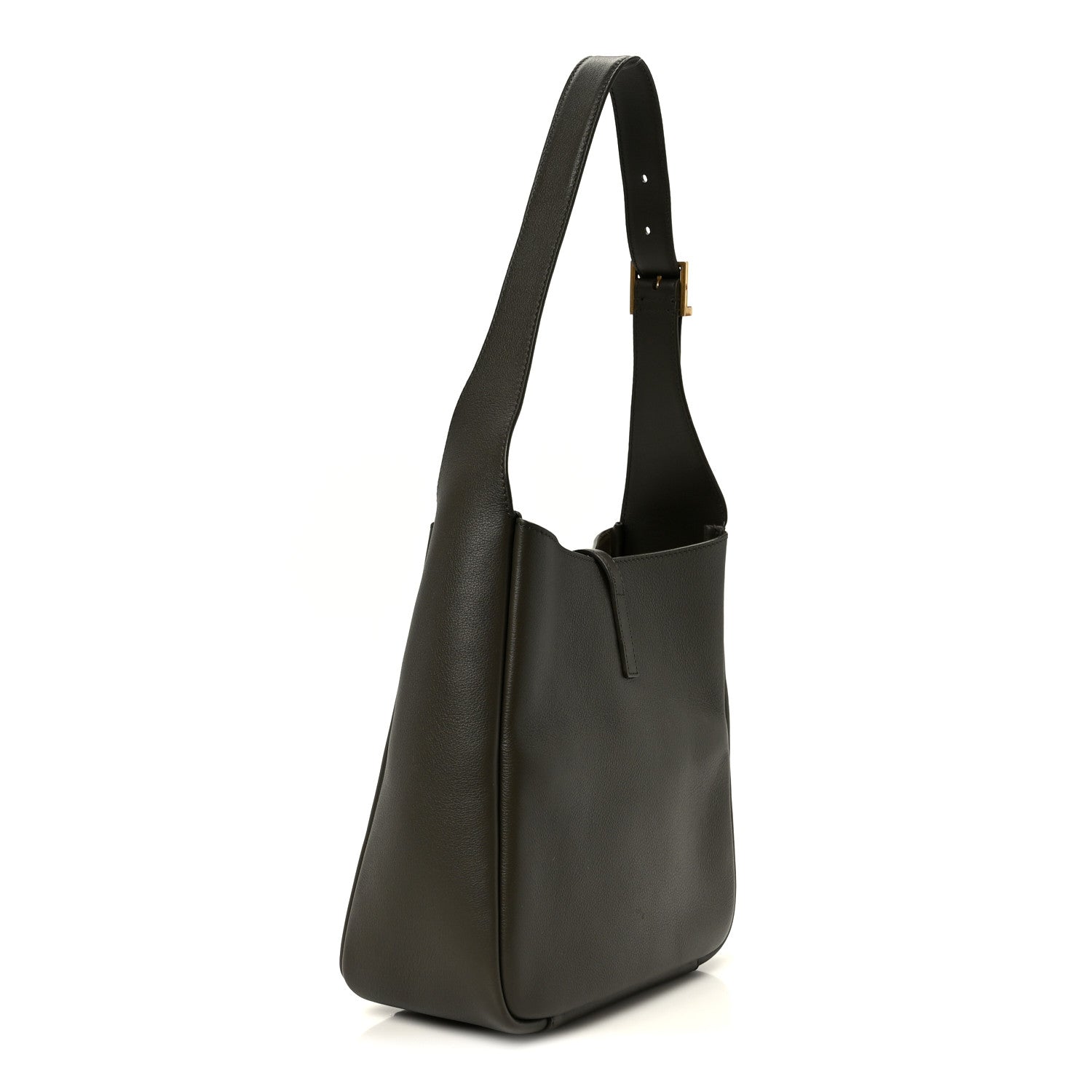 Saint Laurent Smooth Calfskin Small Le 5 A 7 Soft Hobo Light Musk 3 of 10