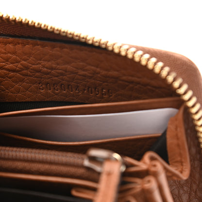 Gucci Cellarius Calfskin Soho Zip Around Wallet Dusty Blush 7 of 8