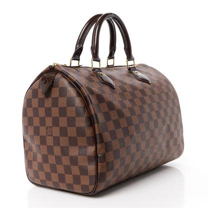 Louis Vuitton Damier Ebene Speedy 30 3 of 12