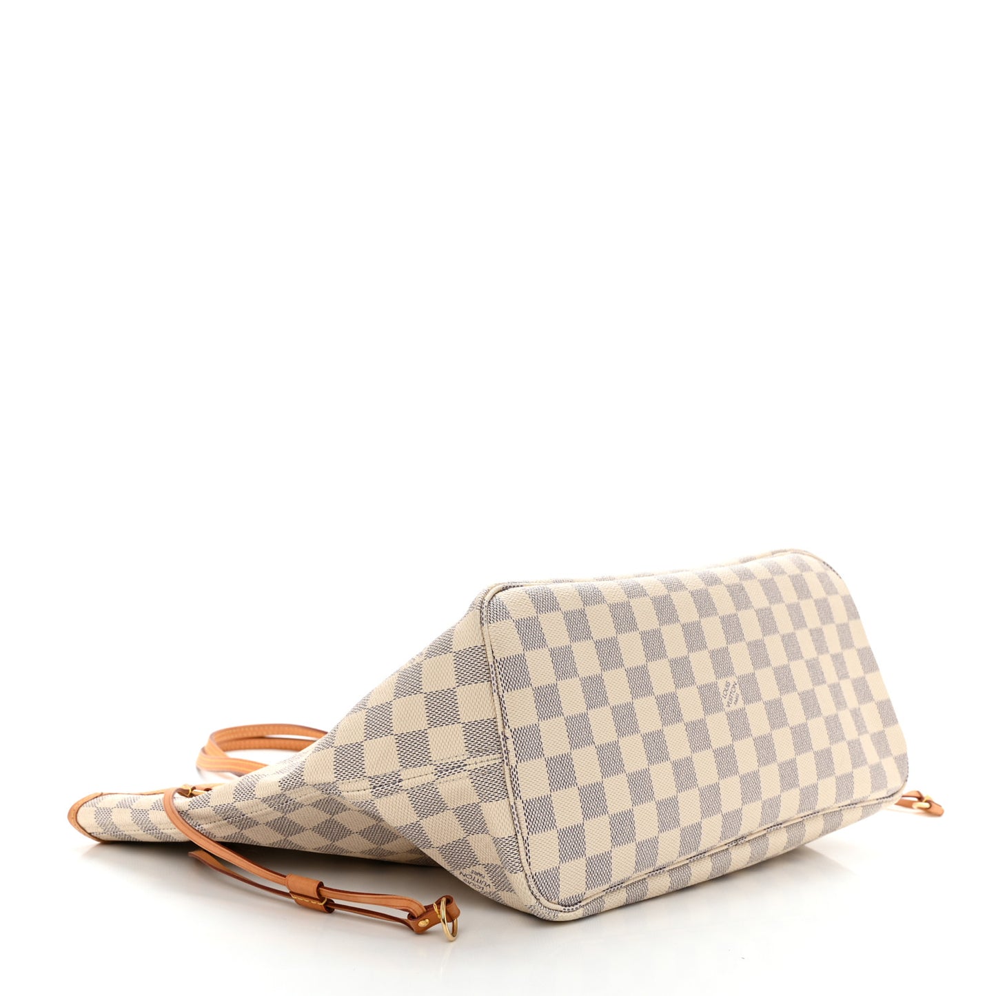Damier Azur Neo Neverfull MM Rose Ballerine