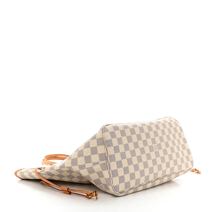 Louis Vuitton Damier Azur Neo Neverfull MM Rose Ballerine 5 of 13