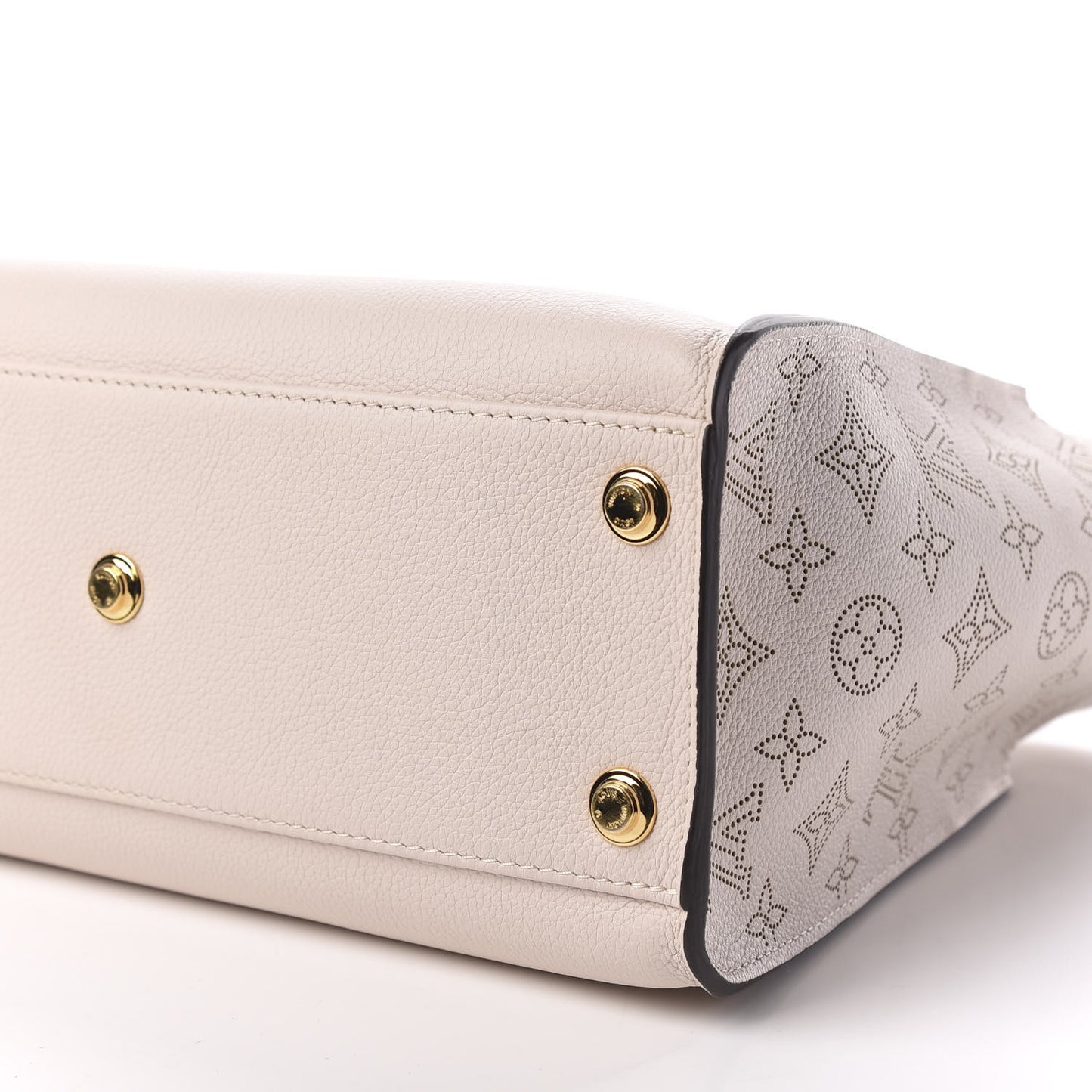 Calfskin Monogram On My Side Greige