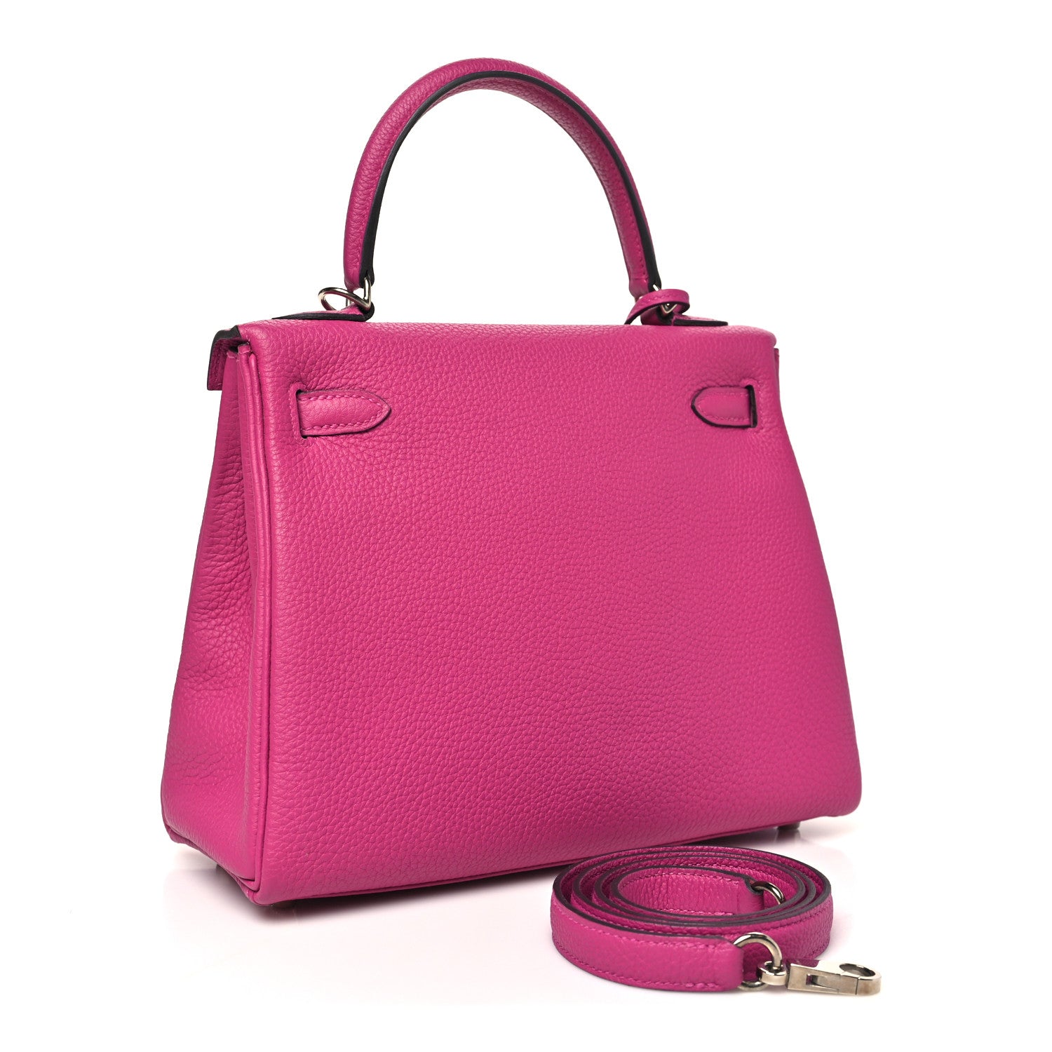 Hermes Togo Kelly Retourne 25 Rose Pourpre 3 of 10