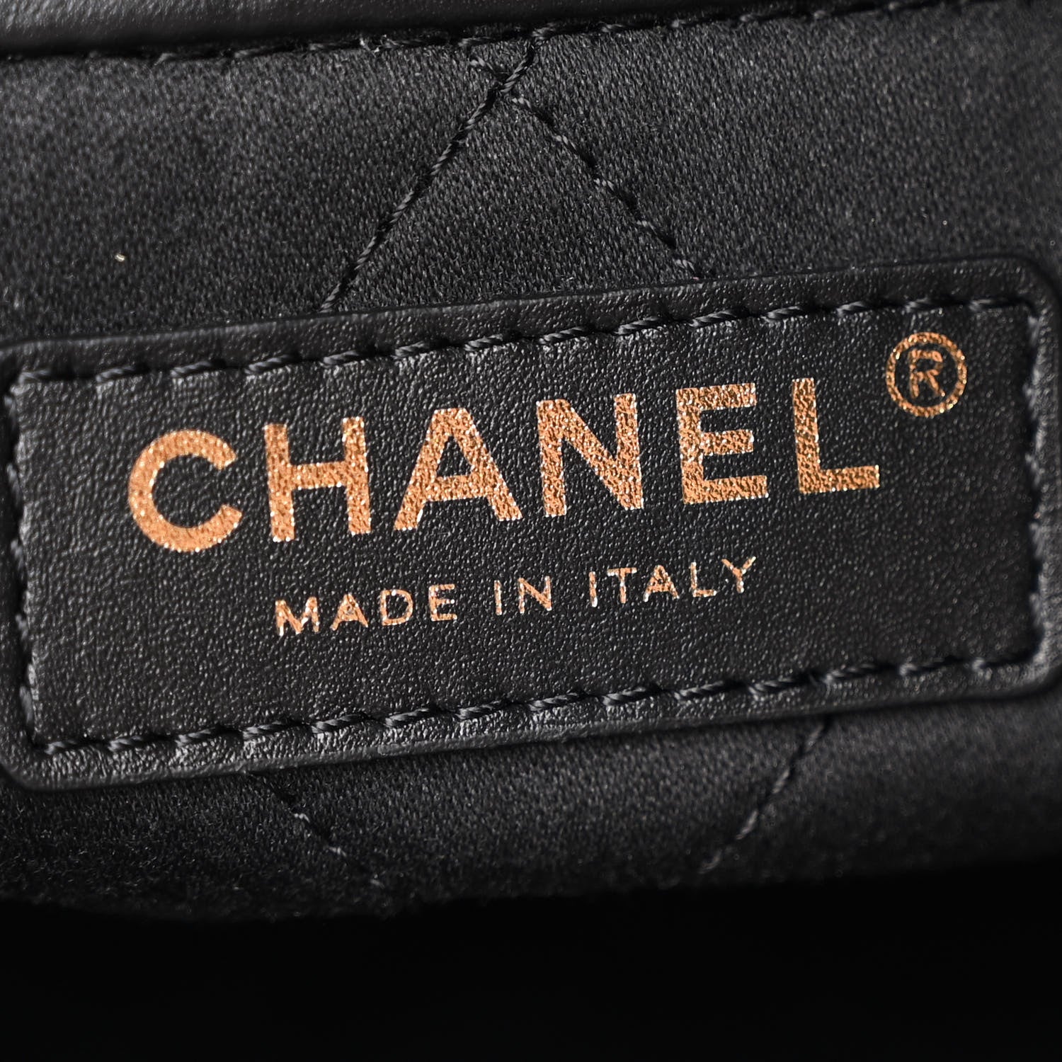 Chanel Shiny Calfskin Quilted Small Chanel 22 Black 8 of 12