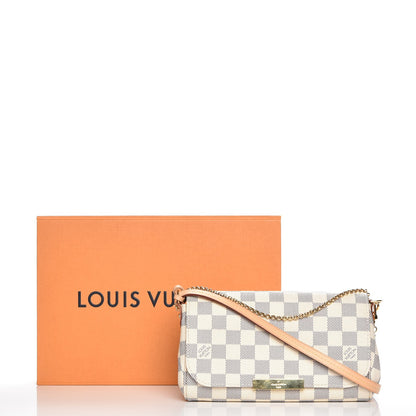 Louis Vuitton Damier Azur Favorite PM 9 of 9