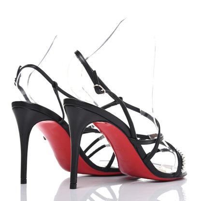 Christian Louboutin Kid Gwinispike 85 Sandals 38 Black 4 of 11