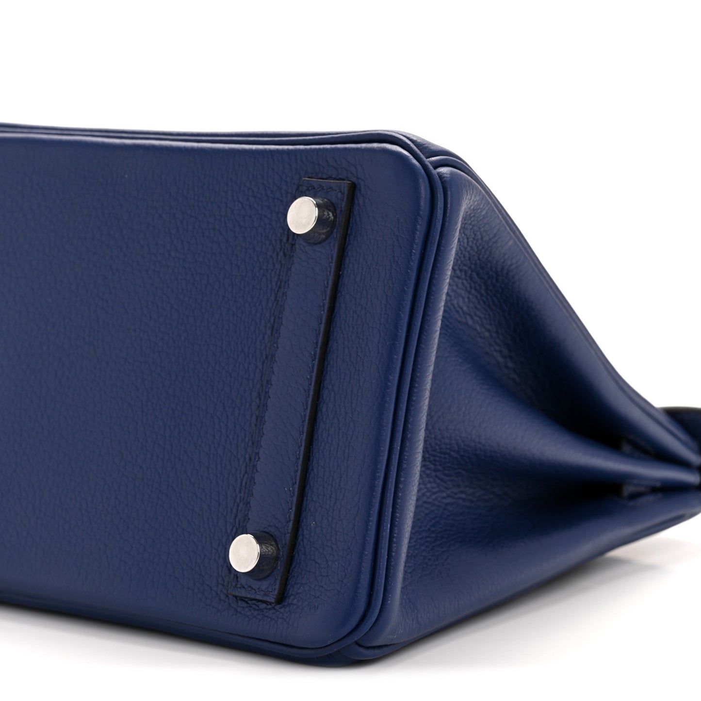 Taurillon Novillo Birkin 25 Bleu Saphir