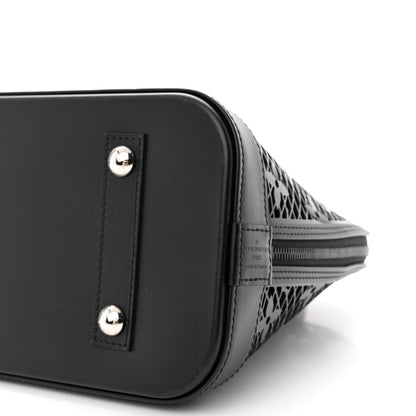 Louis Vuitton Patent Calfskin Laced Monogram Alma PM Black 13 of 13