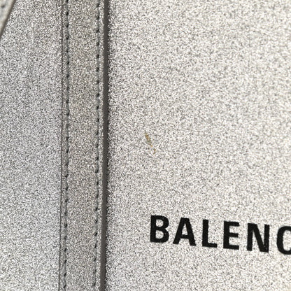 Balenciaga Glitter Calfskin XXS Everyday Tote Silver 10 of 12