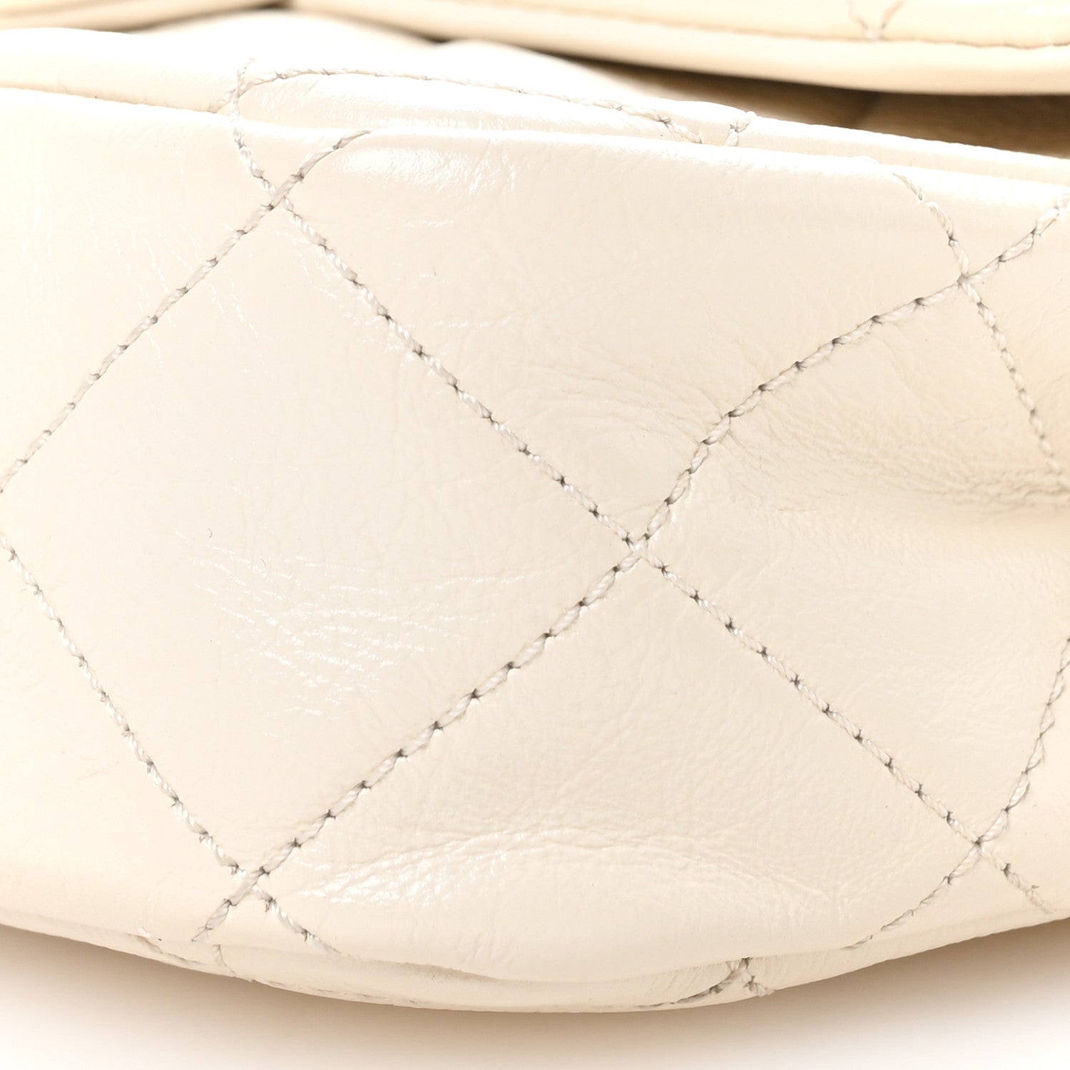 Chanel Calfskin Quilted Crystal Pearls Small Flap Bag White 10 of 10
