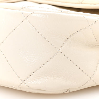 Chanel Calfskin Quilted Crystal Pearls Small Flap Bag White 10 of 10