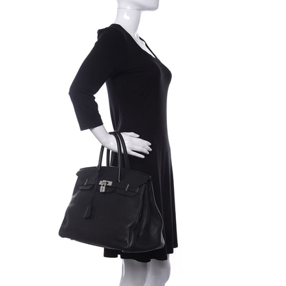 Hermes Togo Birkin 35 Black 2 of 10