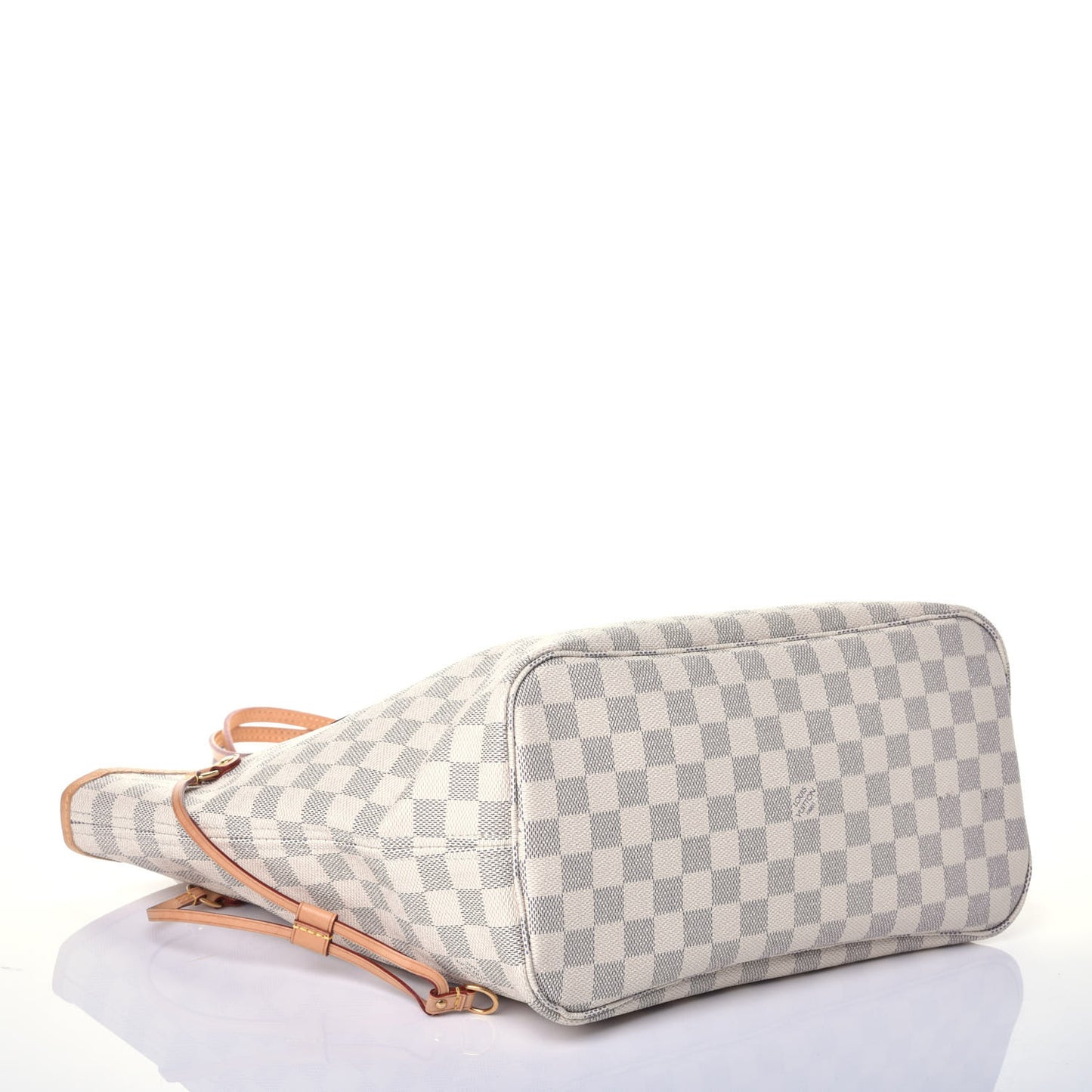 Damier Azur Neo Neverfull MM Rose Ballerine