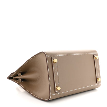 Hermes Epsom Birkin Sellier 25 Etoupe 4 of 11