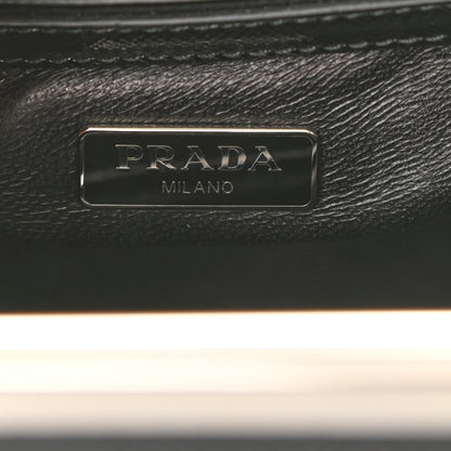 Prada Saffiano Vernice Top Handle Bag Black 6 of 7