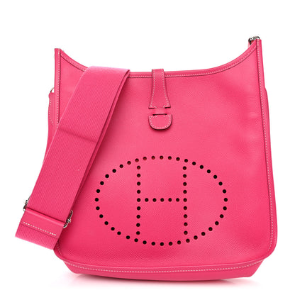 Hermes Epsom Evelyne III PM Rose Tyrien 1 of 12
